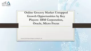 Online Grocery Market