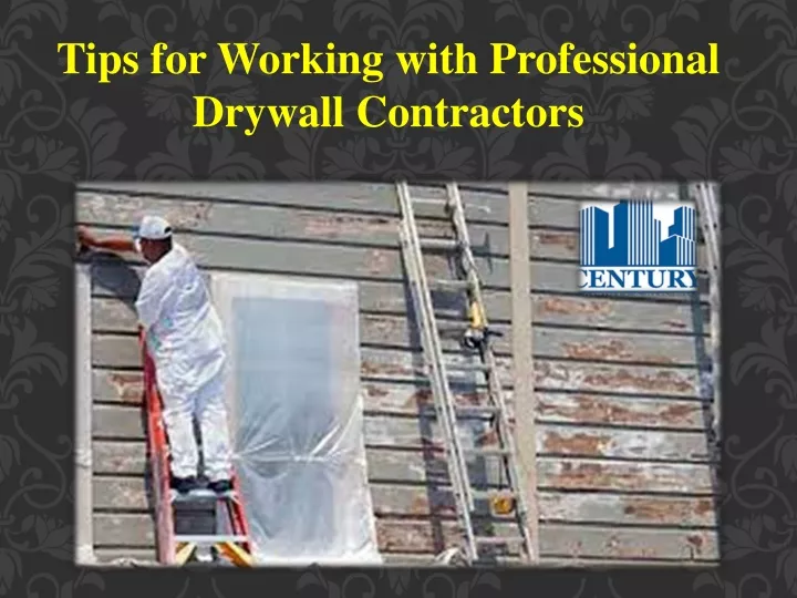 tips for working with professional drywall