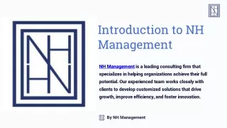 Introduction to NH Management