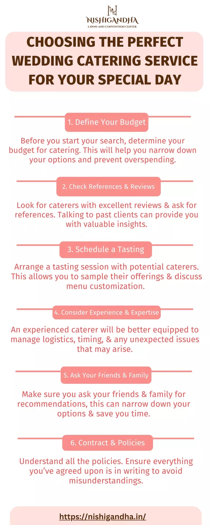 choosing the perfect wedding catering service