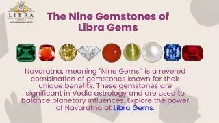 The Nine Perfect Gemstones for Libra