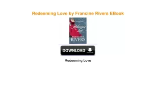 Redeeming Love by Francine Rivers EBook