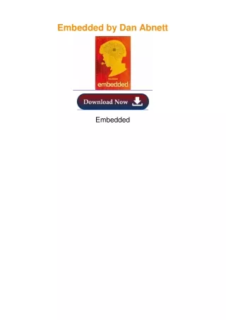 Embedded by Dan Abnett