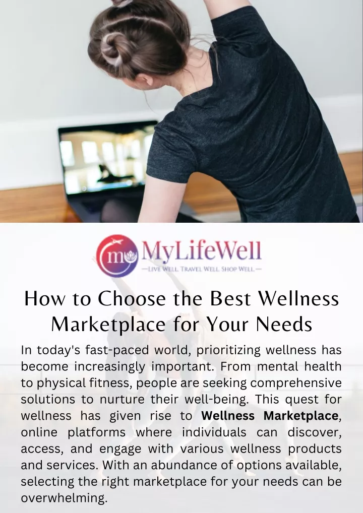 how to choose the best wellness marketplace