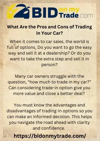How Much to Trade In My Car A Comprehensive Guide