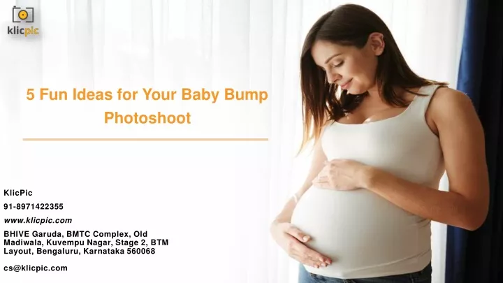 5 fun ideas for your baby bump photoshoot