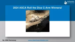 2024 ASCA Roll the Dice C Arm Winners