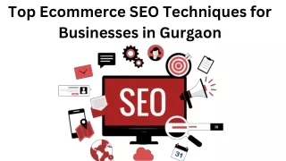 Top Ecommerce SEO Techniques for Businesses in Gurgaon
