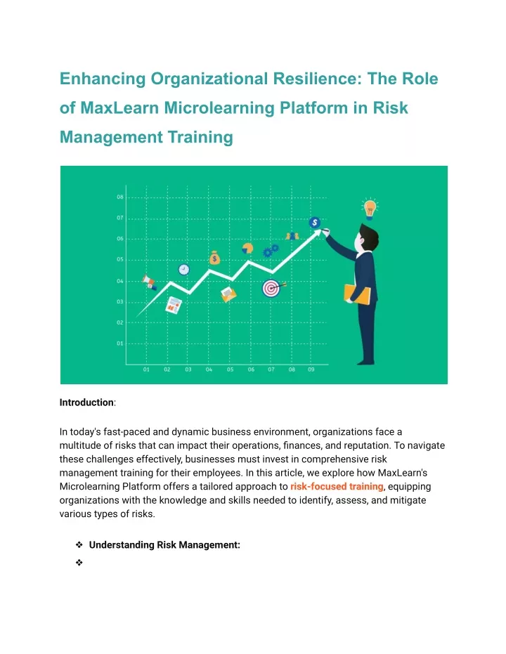 enhancing organizational resilience the role