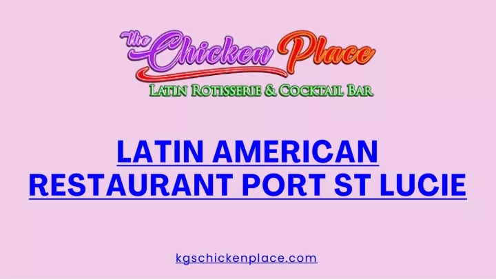 latin american restaurant port st lucie