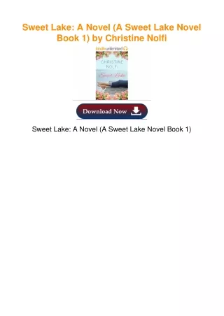 Sweet-Lake-A-Novel-A-Sweet-Lake-Novel-Book-1-by-Christine-Nolfi