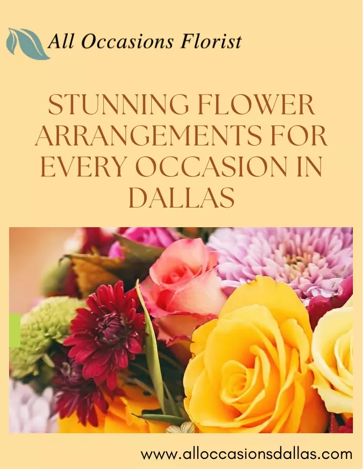 stunning flower arrangements for every occasion