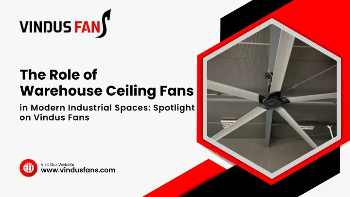 the role of warehouse ceiling fans