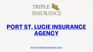 Port St. Lucie Insurance Agency