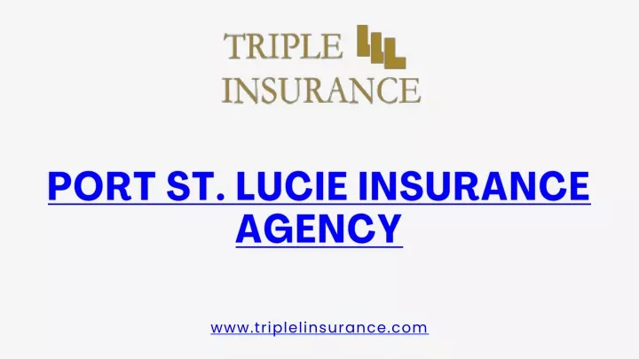 port st lucie insurance agency