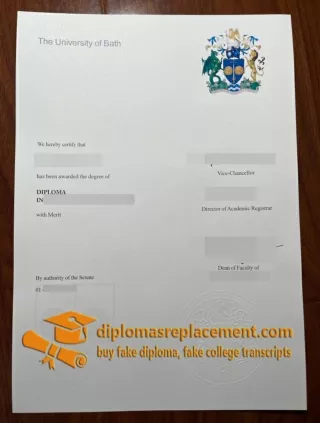 How to get a fake University of Bath diploma online?