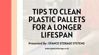 Tips to Clean Plastic Pallets for a Longer Lifespan