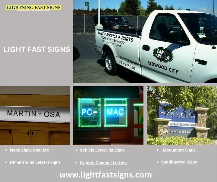 light fast signs