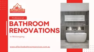 Bathroom Renovations in Wollongong