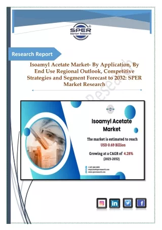 Isoamyl Acetate Market