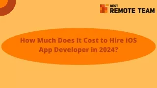 how much does it cost to hire ios app developer