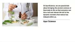 ayur science