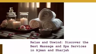 Chandrima The Best Massage Center Ajman