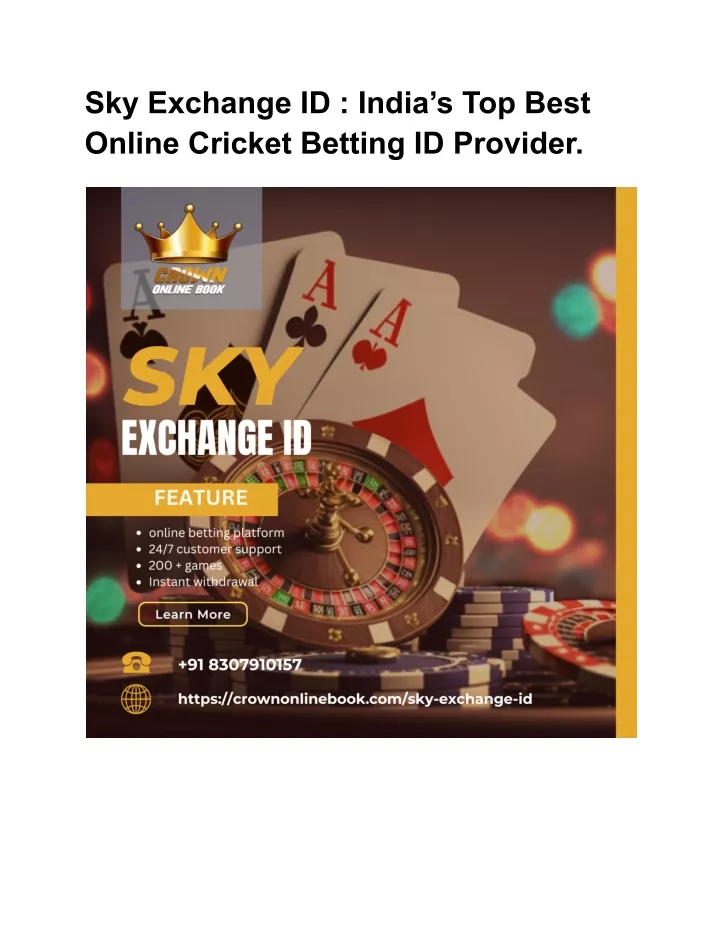 sky exchange id india s top best online cricket