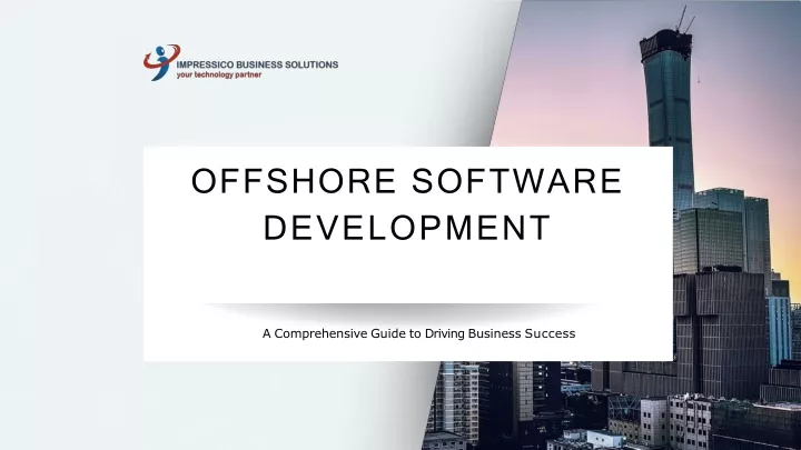 offshore software development