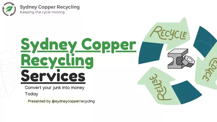 sydney copper recycling services convert your