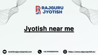 Jyotish near me | Raj Guru Jyotish