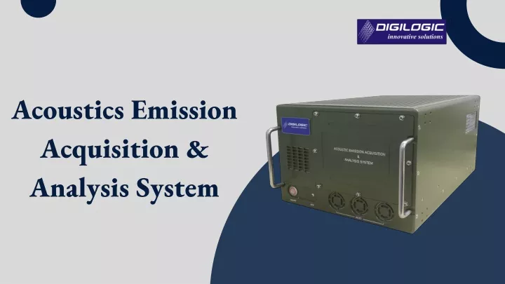 acoustics emission acquisition analysis system