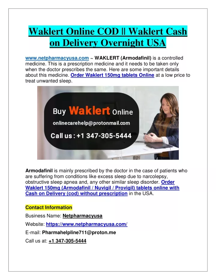 waklert online cod waklert cash on delivery