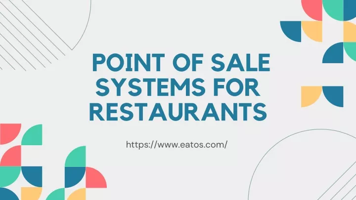 point of sale systems for restaurants