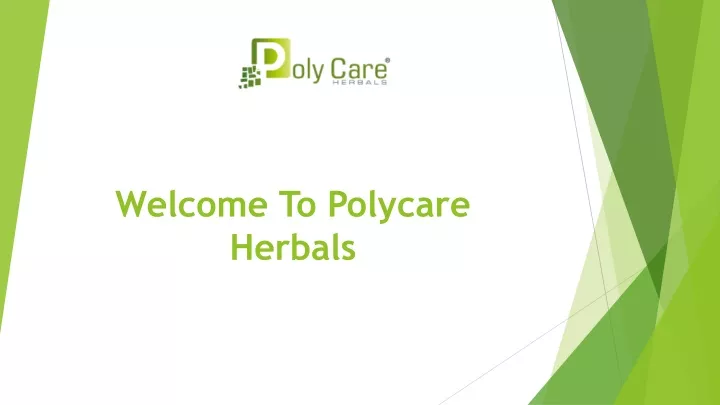 welcome to polycare herbals