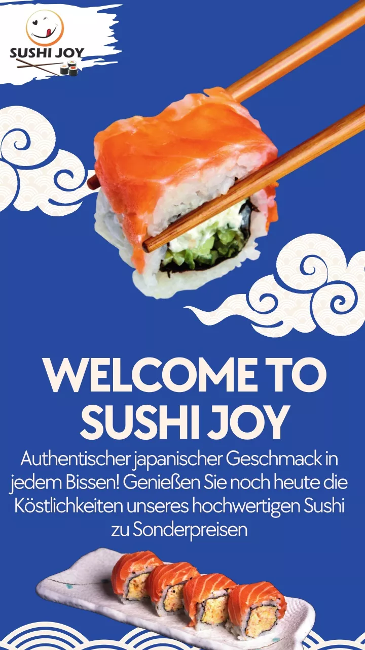 welcome to sushi joy authentischer japanischer