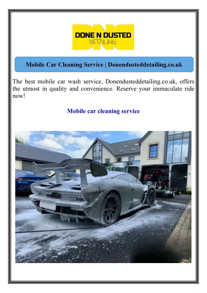 mobile car cleaning service donendusteddetailing