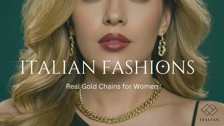 italian fashions real gold chains for women