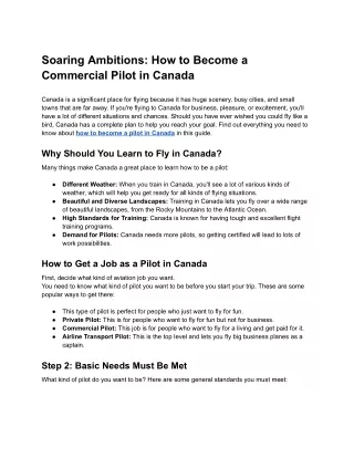 58 Soaring Ambitions_ How to Become a Commercial Pilot in Canada - Google Docs