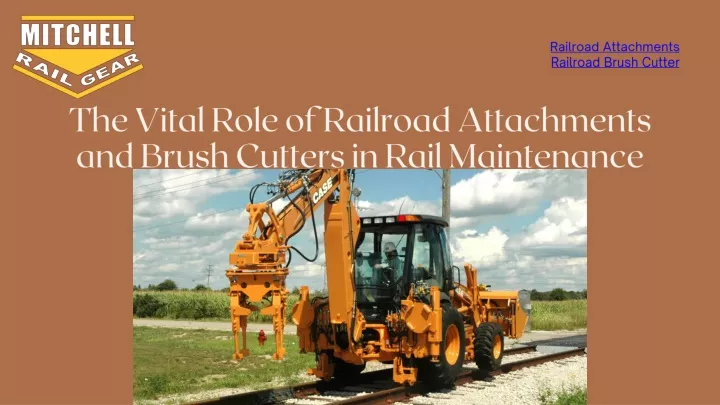 railroad attachments railroad brush cutter