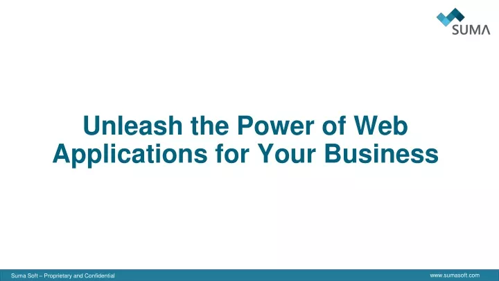 unleash the power of web applications for your