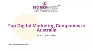 Best Digital Marketing Agencies Australia