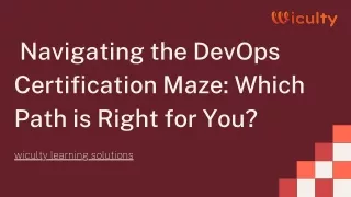 navigating the devops certification maze which