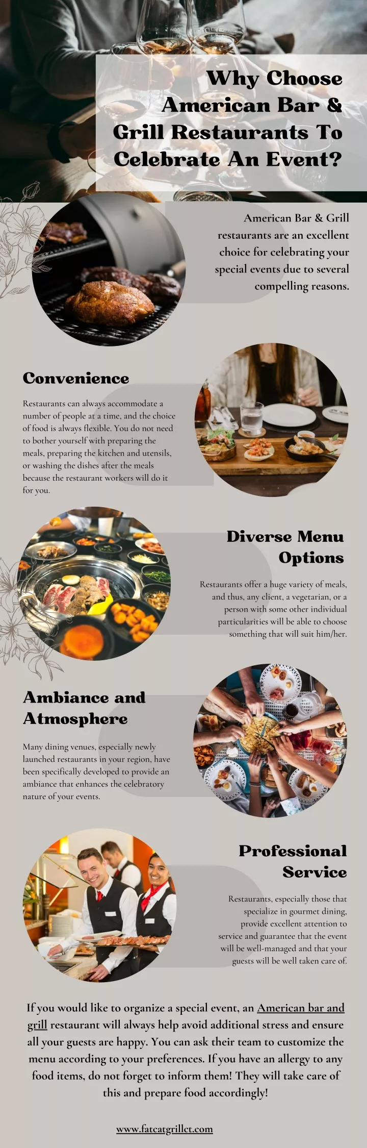 why choose american bar grill restaurants