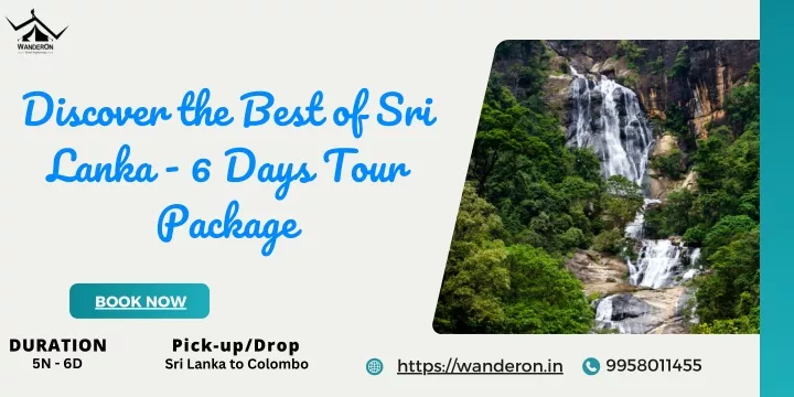 discover the best of sri lanka 6 days tour package