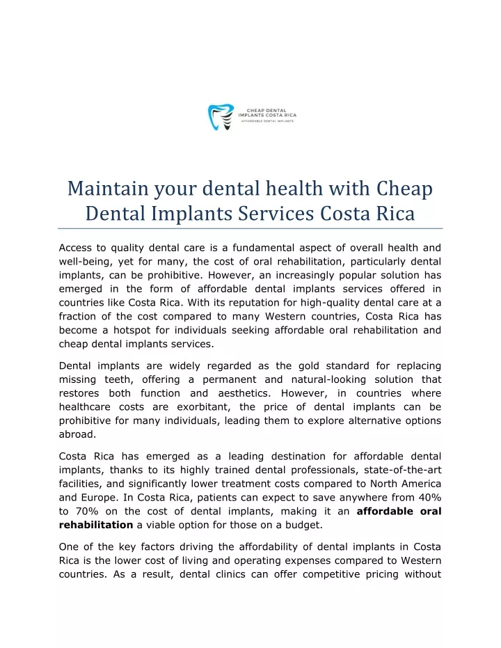 maintain your dental health with cheap dental