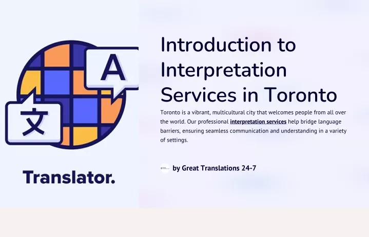 introduction to interpretation services