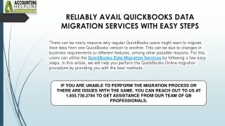 How to successfully Migrate Data From QuickBooks Desktop To Online
