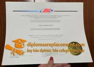 Fake SAIT diploma maker, buy a Southern Alberta Institute of Technology degree