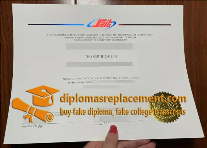 PPT - Fake SAIT diploma maker, buy a Southern Alberta Institute of ...